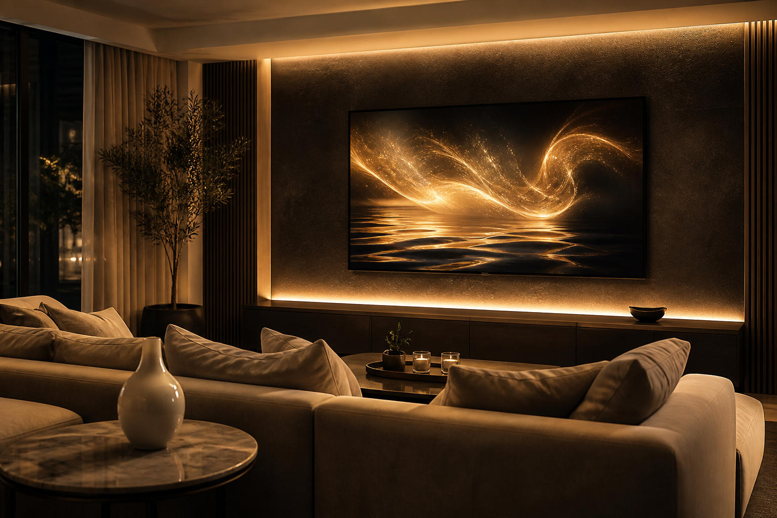 Pearl IPTV in a living room